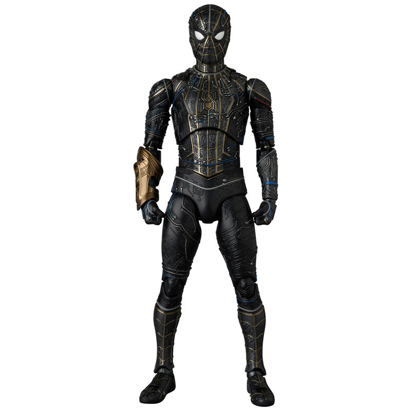 Medicom Toy MAFEX No.308 Spider-Man Black & Gold Suit Actionfigur