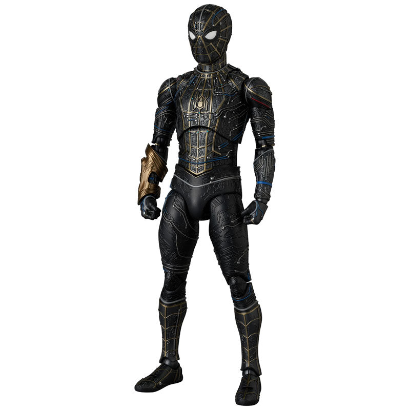 Medicom Toy MAFEX No.308 Spider-Man Black & Gold Suit Actionfigur