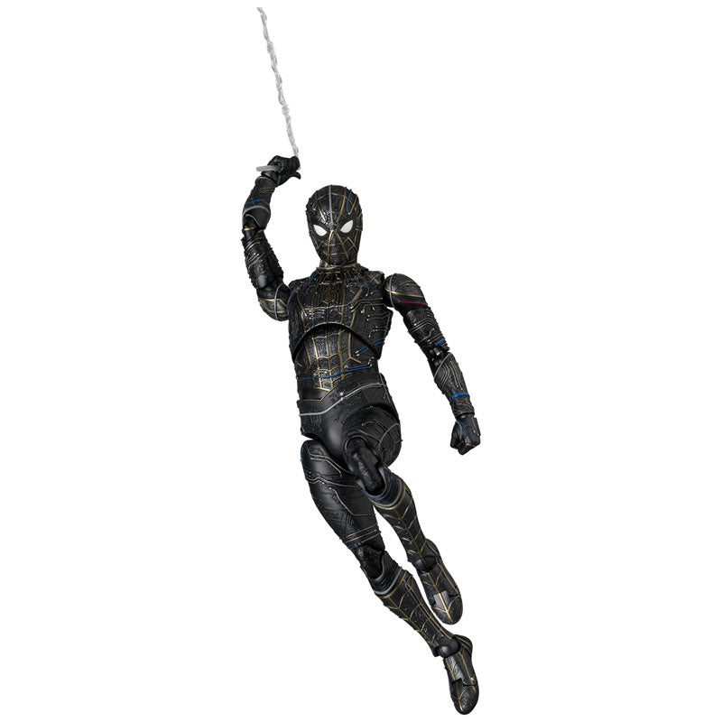 Medicom Toy MAFEX No.308 Spider-Man Black & Gold Suit Actionfigur