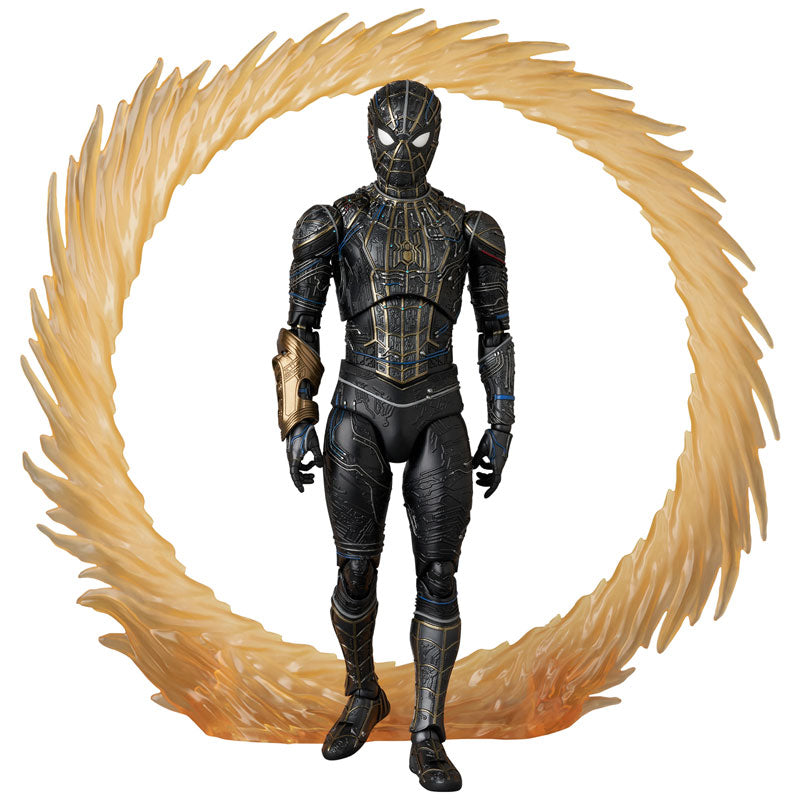 Medicom Toy MAFEX No.308 Spider-Man Black & Gold Suit Actionfigur