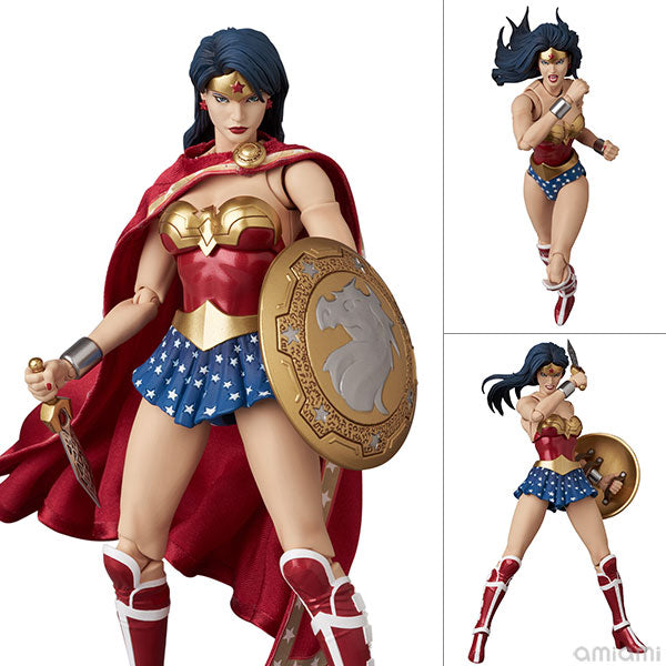 Medicom Toy MAFEX Nr. 318 Wonder Woman Superman For Tomorrow Figur