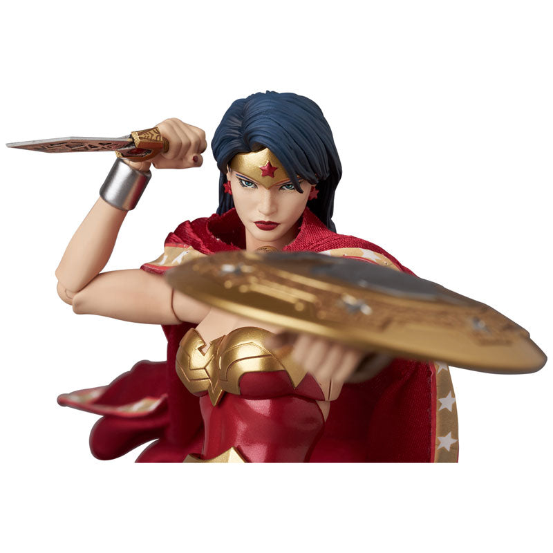 Medicom Toy MAFEX Nr. 318 Wonder Woman Superman For Tomorrow Figur