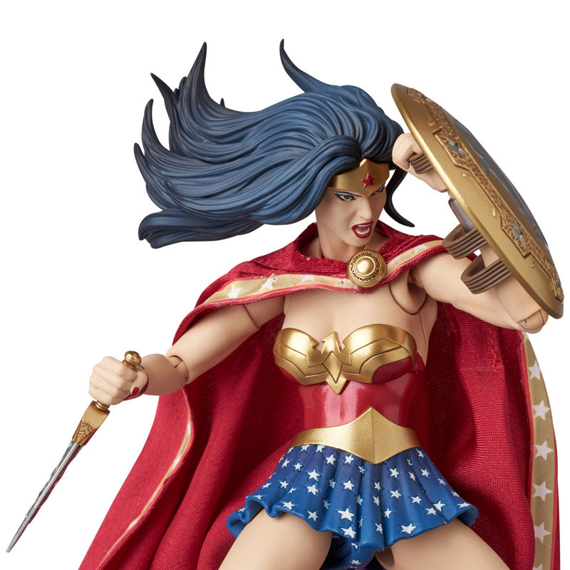 Medicom Toy MAFEX Nr. 318 Wonder Woman Superman For Tomorrow Figur