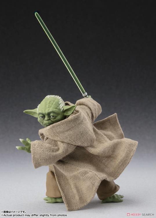 S.H. Figuarts Yoda Figur - Star Wars Episode III: Revenge of the Sith - Bandai