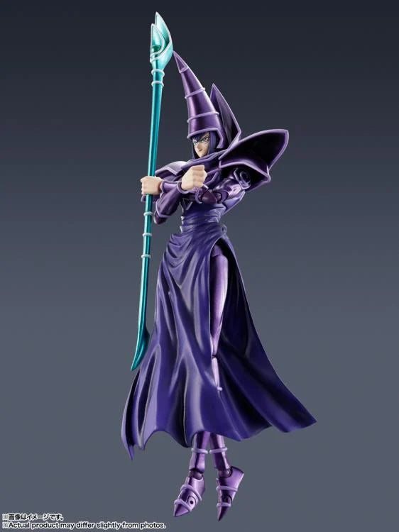Yu-Gi-Oh! Dark Magician Black Magic S.H. Figuarts Bandai Spirits Actionfigur Neu