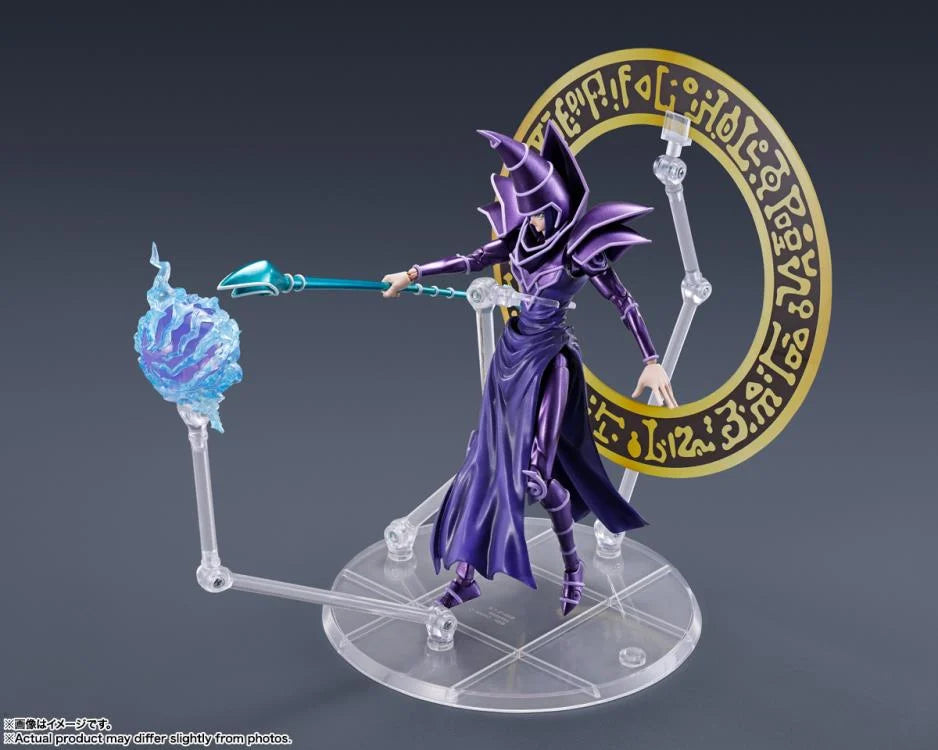 Yu-Gi-Oh! Dark Magician Black Magic S.H. Figuarts Bandai Spirits Actionfigur Neu