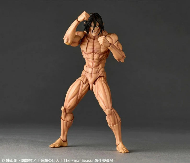 Eren Attack Titan Ver. Amazing Yamaguchi, Revoltech Kaiyodo DX