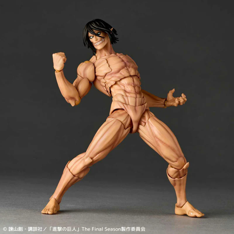 Eren Attack Titan Ver. Amazing Yamaguchi, Revoltech Kaiyodo DX