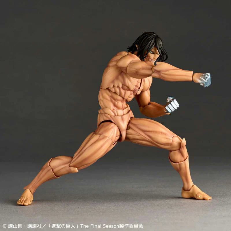 Eren Attack Titan Ver. Amazing Yamaguchi, Revoltech Kaiyodo DX