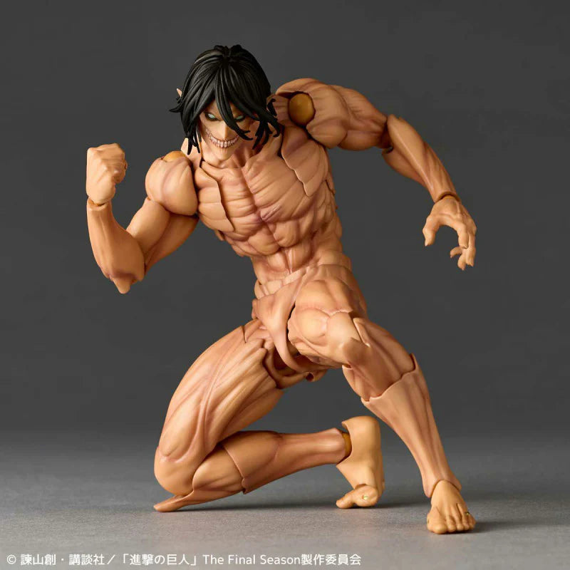 Eren Attack Titan Ver. Amazing Yamaguchi, Revoltech Kaiyodo DX
