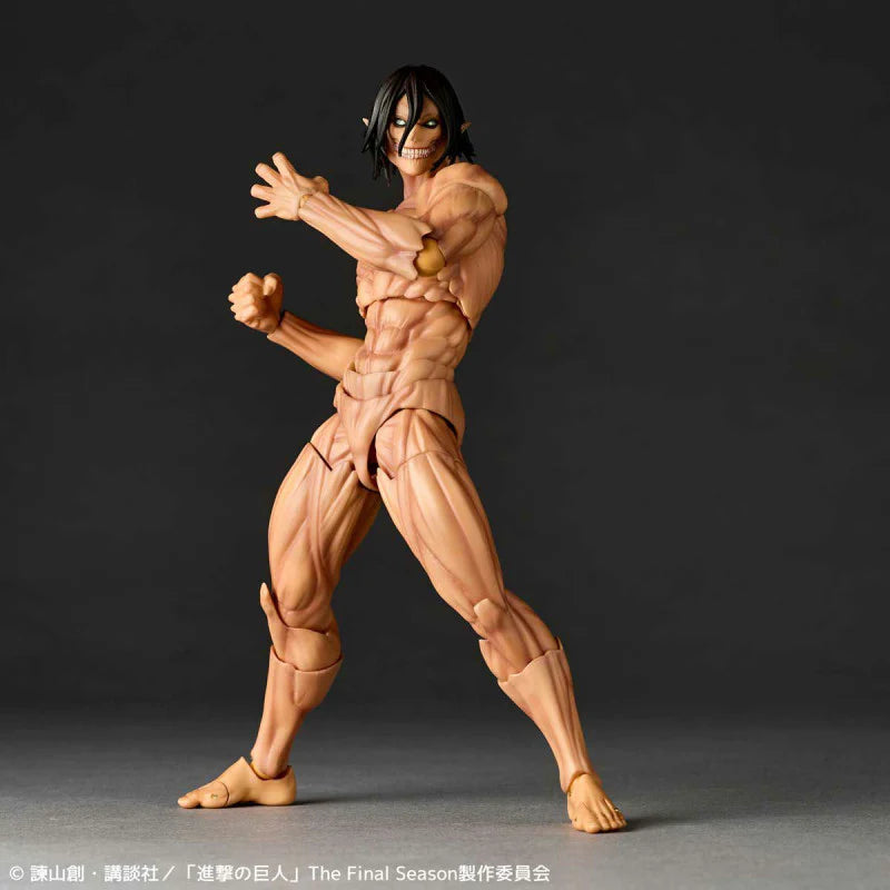 Eren Attack Titan Ver. Amazing Yamaguchi, Revoltech Kaiyodo DX