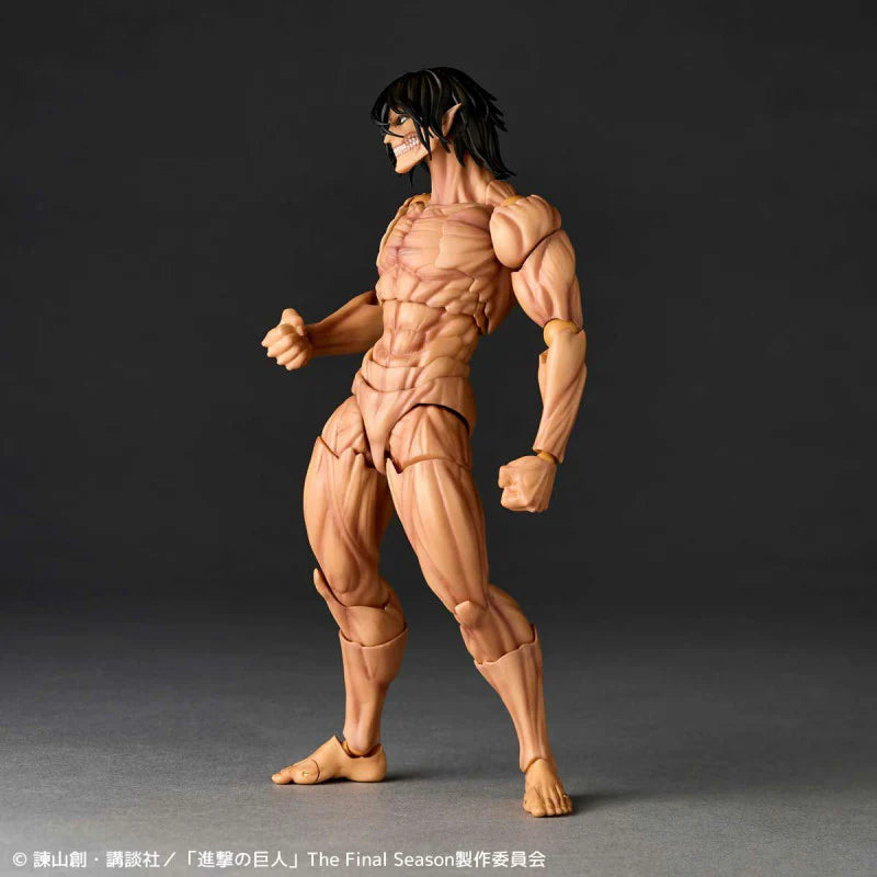Eren Attack Titan Ver. Amazing Yamaguchi, Revoltech Kaiyodo DX