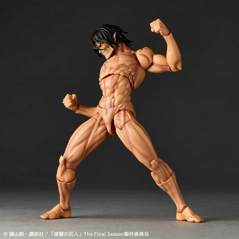 Eren Attack Titan Ver. Amazing Yamaguchi, Revoltech Kaiyodo DX