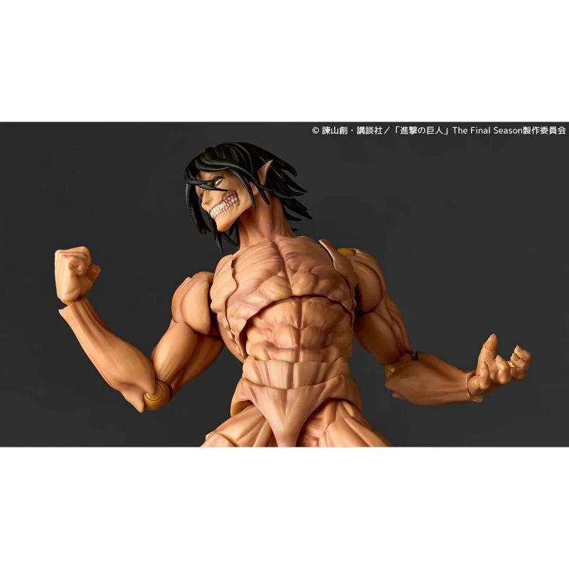 Eren Attack Titan Ver. Amazing Yamaguchi, Revoltech Kaiyodo DX