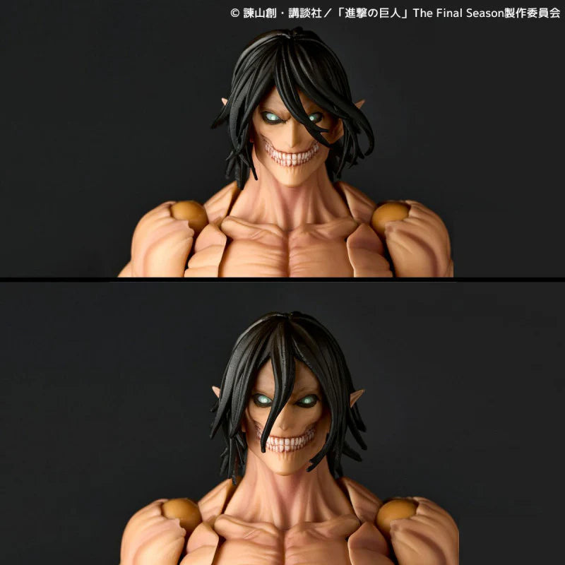 Eren Attack Titan Ver. Amazing Yamaguchi, Revoltech Kaiyodo DX