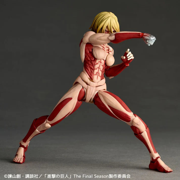 Annie Leonhart: Female Titan DX. Ver. Amazing Yamaguchi, Revoltech Kaiyodo