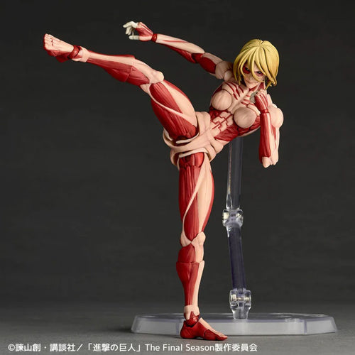 Annie Leonhart: Female Titan DX. Ver. Amazing Yamaguchi, Revoltech Kaiyodo