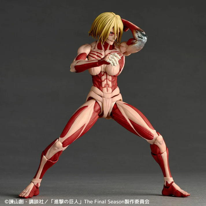 Annie Leonhart: Female Titan DX. Ver. Amazing Yamaguchi, Revoltech Kaiyodo