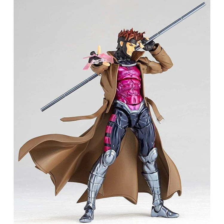 Amazing Yamaguchi Gambit No.012 Revoltech Marvel X-Men Actionfigur Orginal Neu