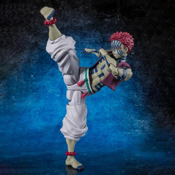 Demon Slayer / Akaza-Figur S.H.Figuarts Bandai Re­issue