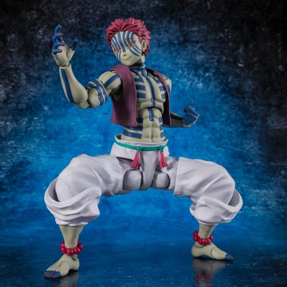Demon Slayer / Akaza-Figur S.H.Figuarts Bandai Re­issue