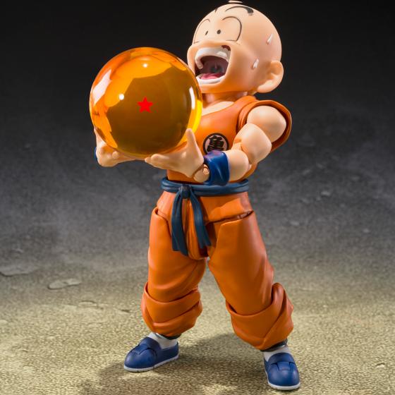 Dragon Ball Z / Figur Krillin -Son Goku's Old Friend- S.H.Figuarts Bandai