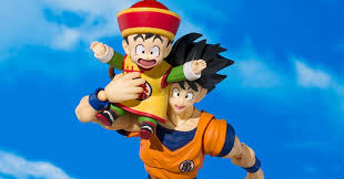 S.H. Figuarts Son Goku & Son Gohan-Kid- Kintoun SDCC 2024 Event Exclusive Bandai