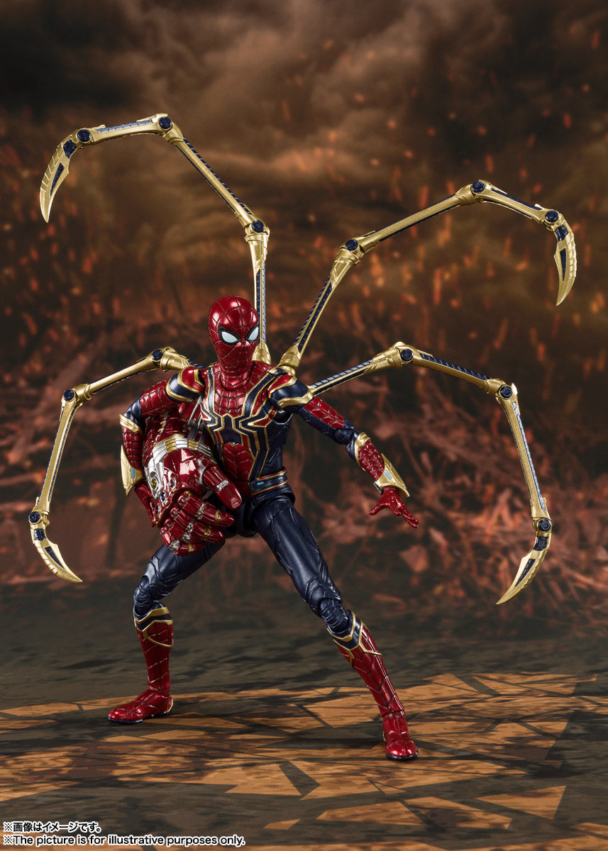 S.H. Figuarts Iron Spider Actionfigur Spider-Man Final Battle Edition Figur