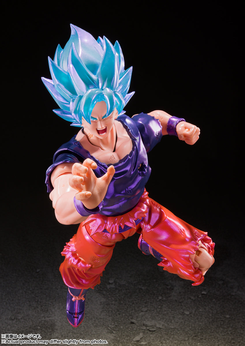 S.H. Figuarts Super Saiyan God Super Saiyan Son Goku Kaio-ken 15th Anniversary