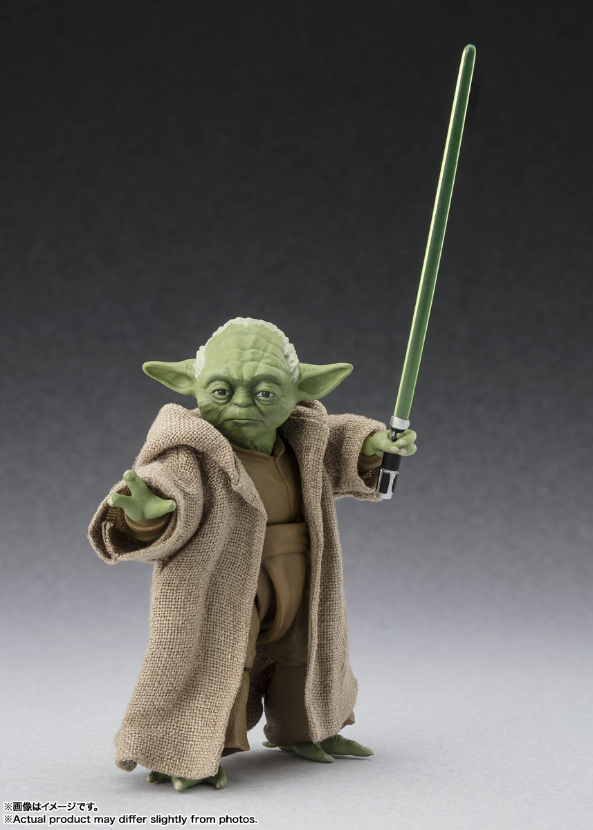 S.H. Figuarts Yoda Figur - Star Wars Episode III: Revenge of the Sith - Bandai