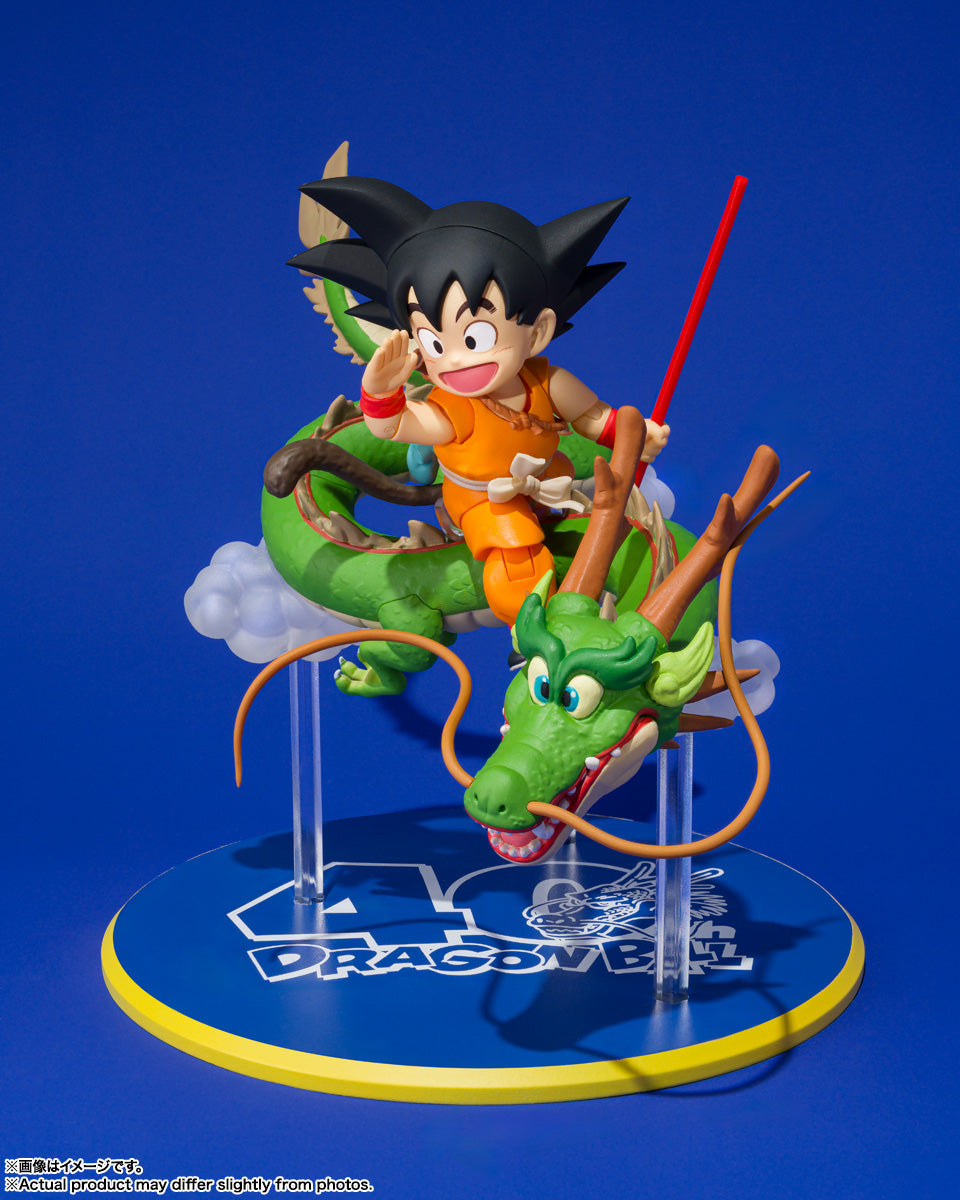 Dragon Ball V Jump S.H. Figuarts Son Goku & Dragon - 40th Anniversary Edithion -