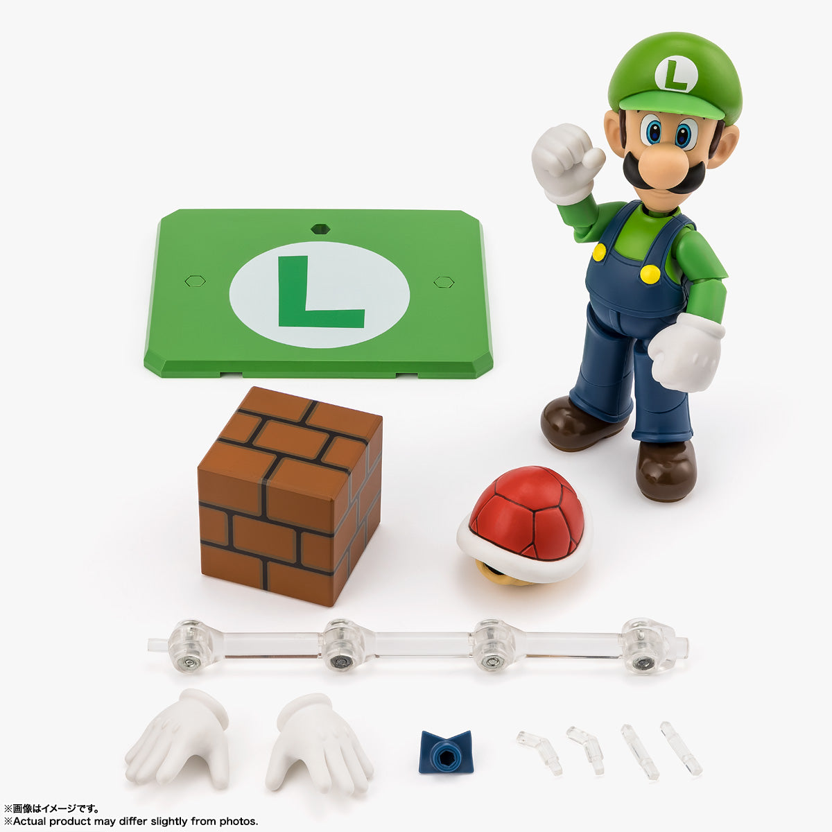 S.H.Figuarts LUIGI (SUPER MARIO) Nintendo Tamashii Nation