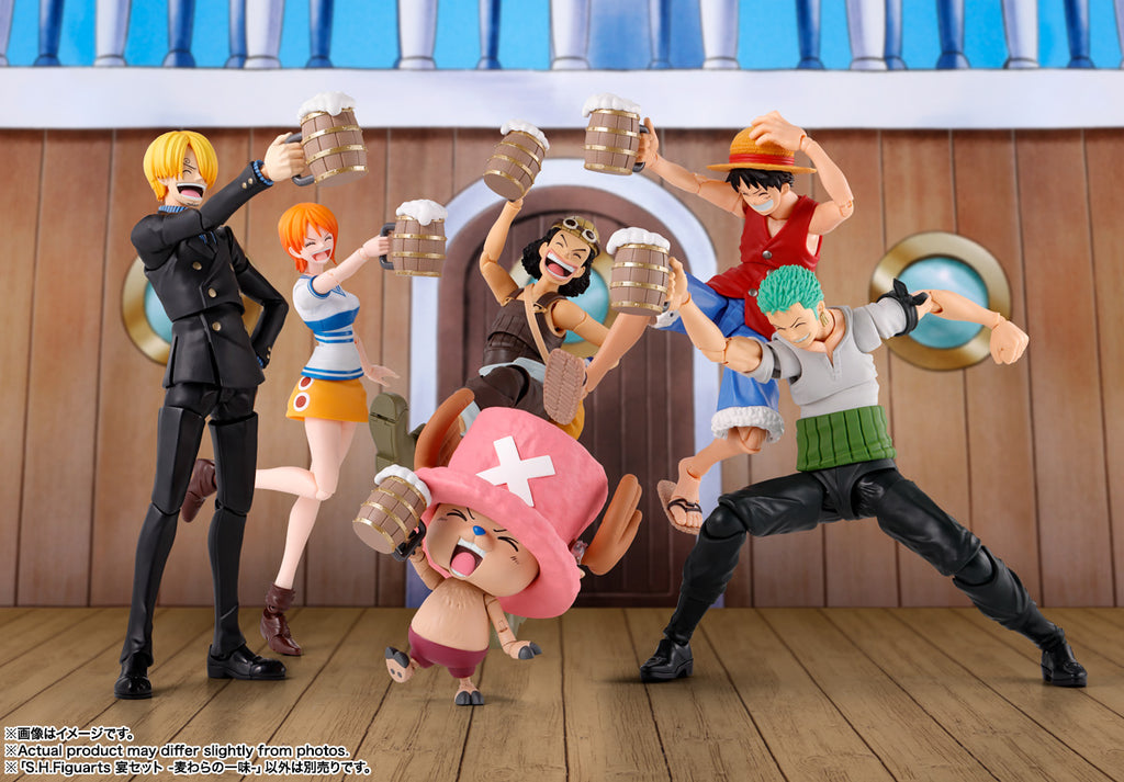 S.H.Figuarts Banquet Set -Straw Hat Crew- ONE PIECE