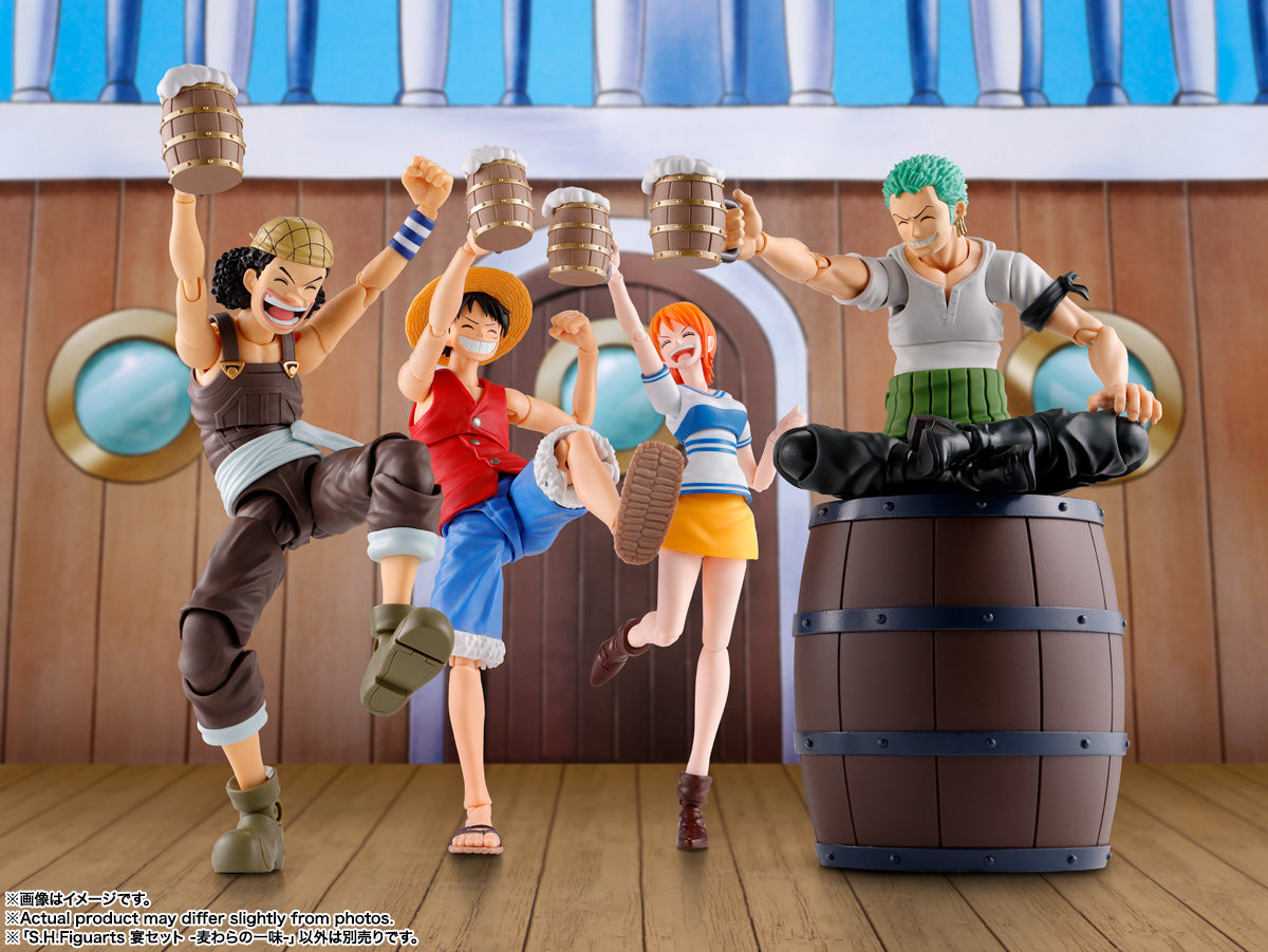 S.H.Figuarts Banquet Set -Straw Hat Crew- ONE PIECE