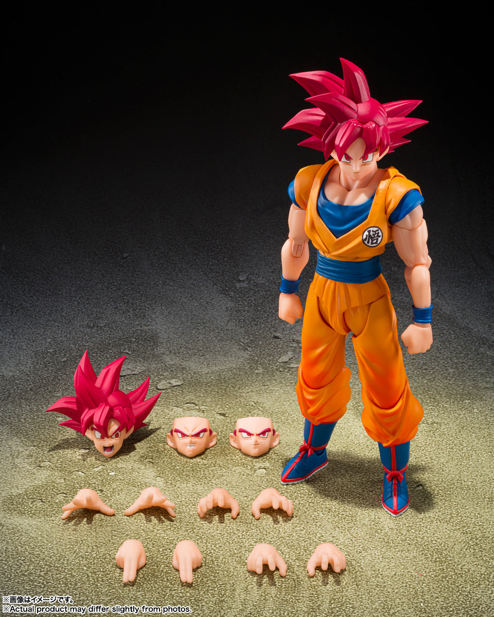S.H.Figuarts SUPER SAIYAN GOD SON GOKU GOD AURA