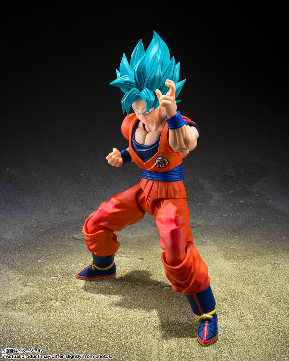 S.H.Figuarts SUPER SAIYAN GOD SUPER SAIYAN SON GOKU BLUE POWER TRANSCENDING LIMITS