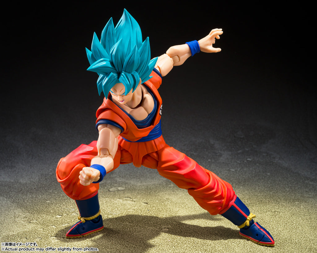 S.H.Figuarts SUPER SAIYAN GOD SUPER SAIYAN SON GOKU BLUE POWER TRANSCENDING LIMITS