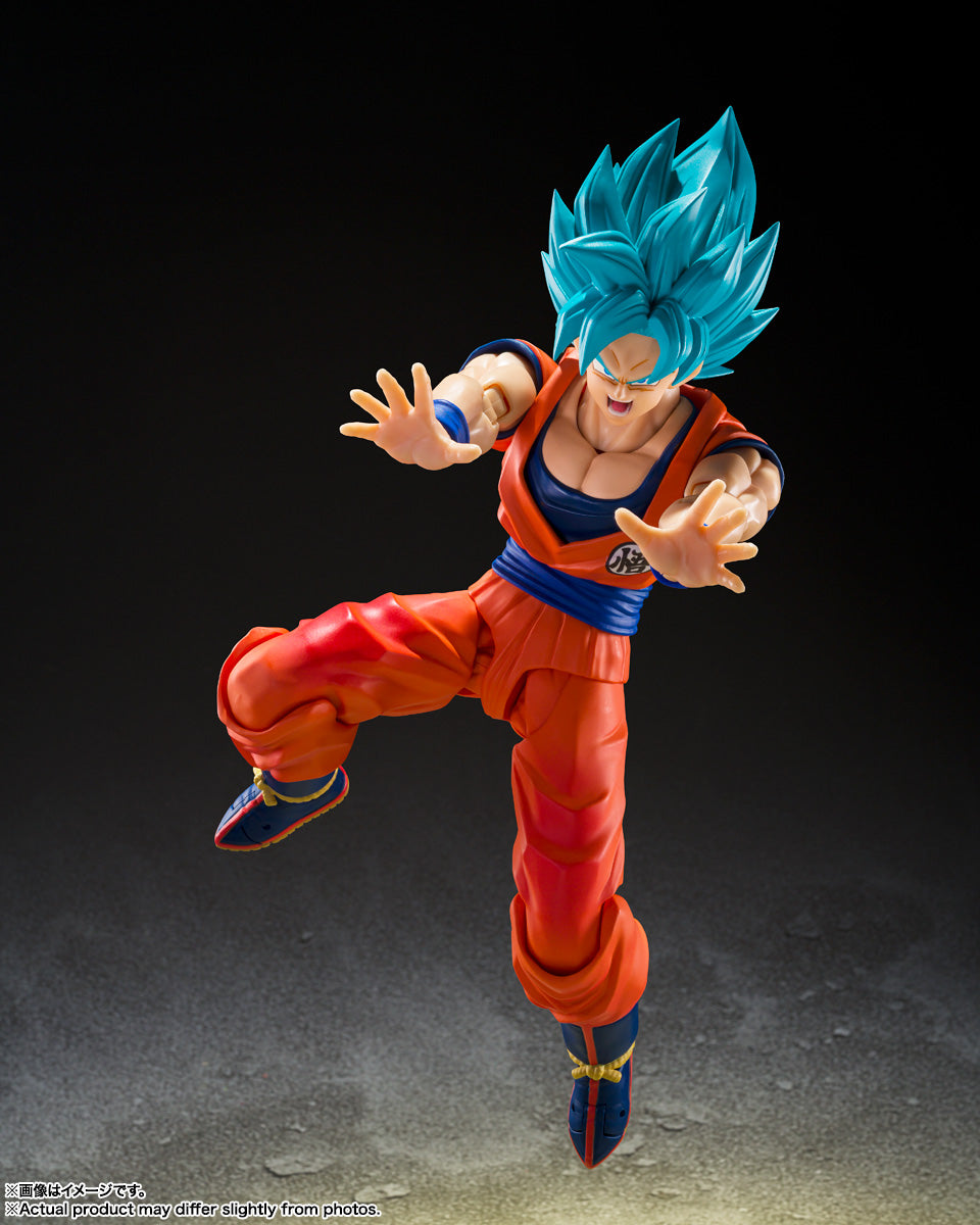 S.H.Figuarts SUPER SAIYAN GOD SUPER SAIYAN SON GOKU BLUE POWER TRANSCENDING LIMITS
