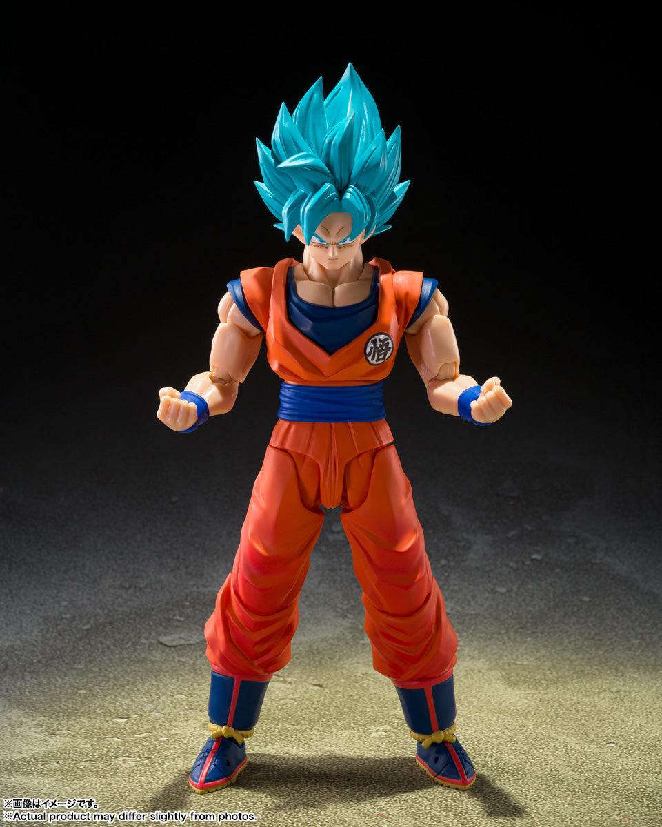 S.H.Figuarts SUPER SAIYAN GOD SUPER SAIYAN SON GOKU BLUE POWER TRANSCENDING LIMITS