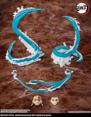 S.H.Figuarts Tanjiro Kamado & Giyu Tomioka – Water Breathing Effect Parts Se