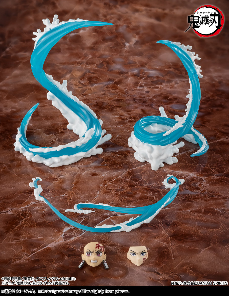 S.H.Figuarts Tanjiro Kamado & Giyu Tomioka – Water Breathing Effect Parts Set