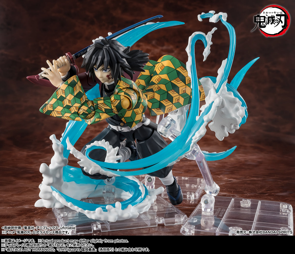 S.H.Figuarts Tanjiro Kamado & Giyu Tomioka – Water Breathing Effect Parts Set