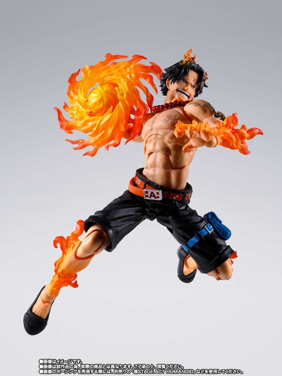 S.H. Figuarts PORTGAS.D.ACE -MARINEFORD- Tamashii Nations Bandai