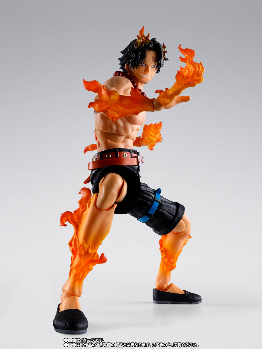 S.H. Figuarts PORTGAS.D.ACE -MARINEFORD- Tamashii Nations Bandai