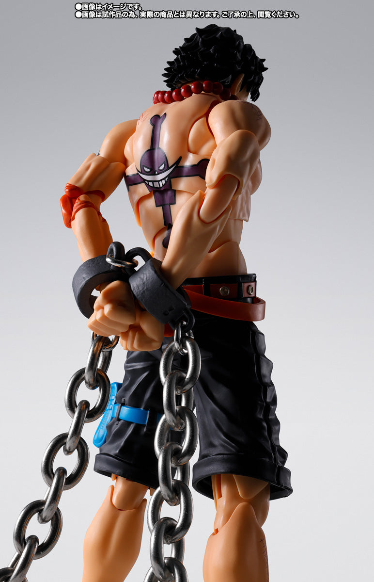 S.H. Figuarts PORTGAS.D.ACE -MARINEFORD- Tamashii Nations Bandai