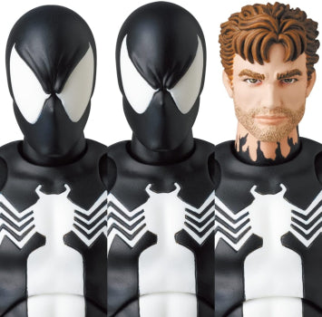 Medicom Toy MAFEX 147 Spider-Man Black Costume Venom Ver. Figur