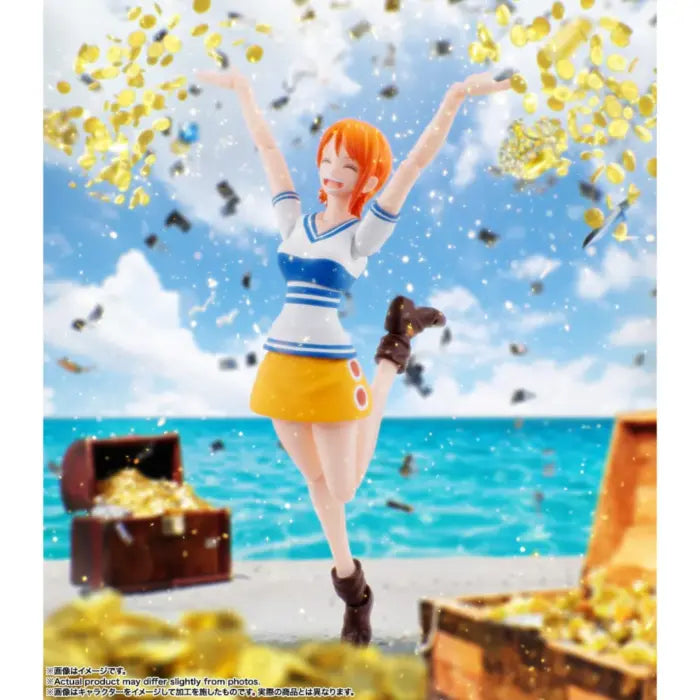 ONE PIECE - Nami "Romance Dawn" - S.H. Figuarts  Figur