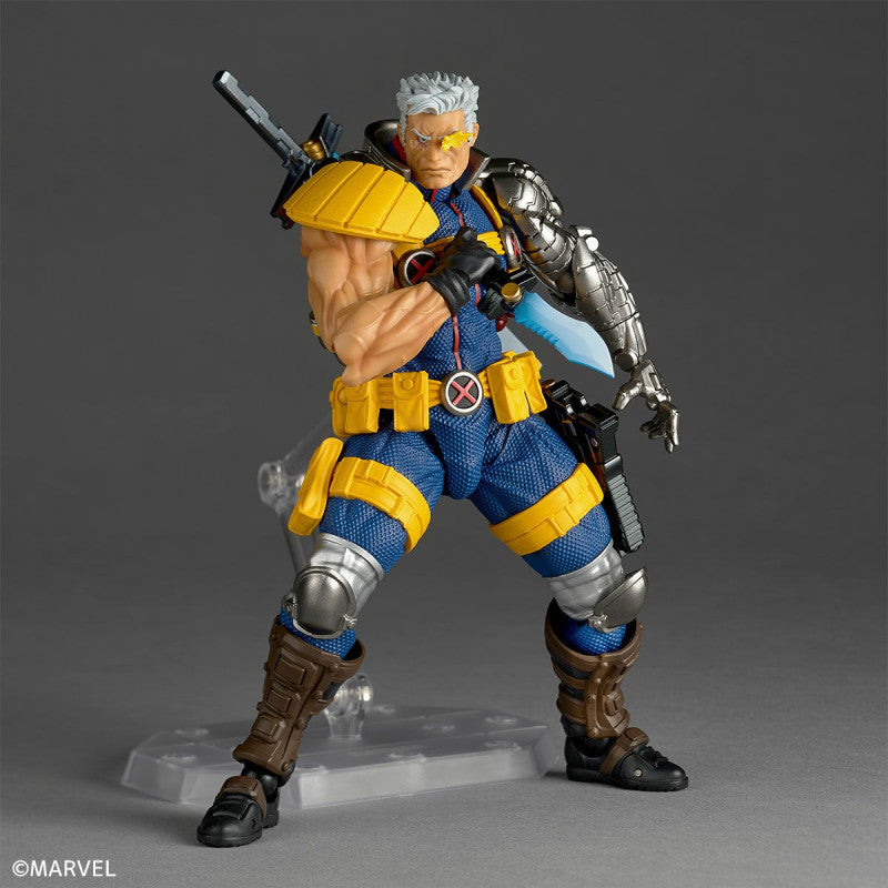 Revoltech Amazing Yamaguchi Cable Ver.1.5 X-MEN Series Action Figure Limited Bonus Set