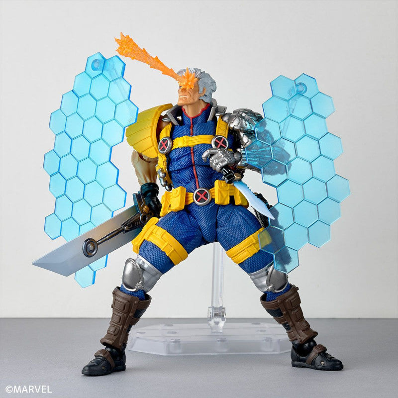 Revoltech Amazing Yamaguchi Cable Ver.1.5 X-MEN Series Action Figure Limited Bonus Set