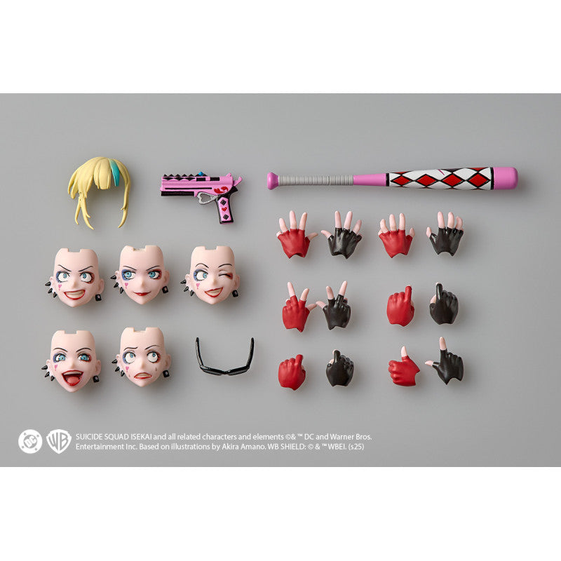 Revoltech Amazing Yamaguchi Harley Quinn: Suicide Squad Ver. Action Figure Limited Bonus Set